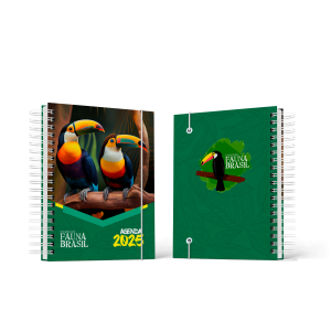 Agenda 2025 Anuária  15x21cm 350 páginas – Formato A5 – 1/1 – PB   